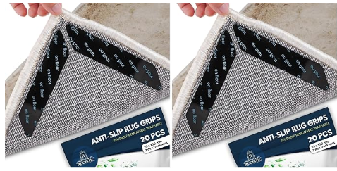 Rug Gripper | Washable & Reusable Non-Slip Rug Gripper for Carpet | Suitable for All Types & Sizes of Rugs